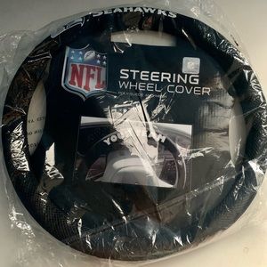 NFL Seattle Seahawks Steering Wheel Cover New